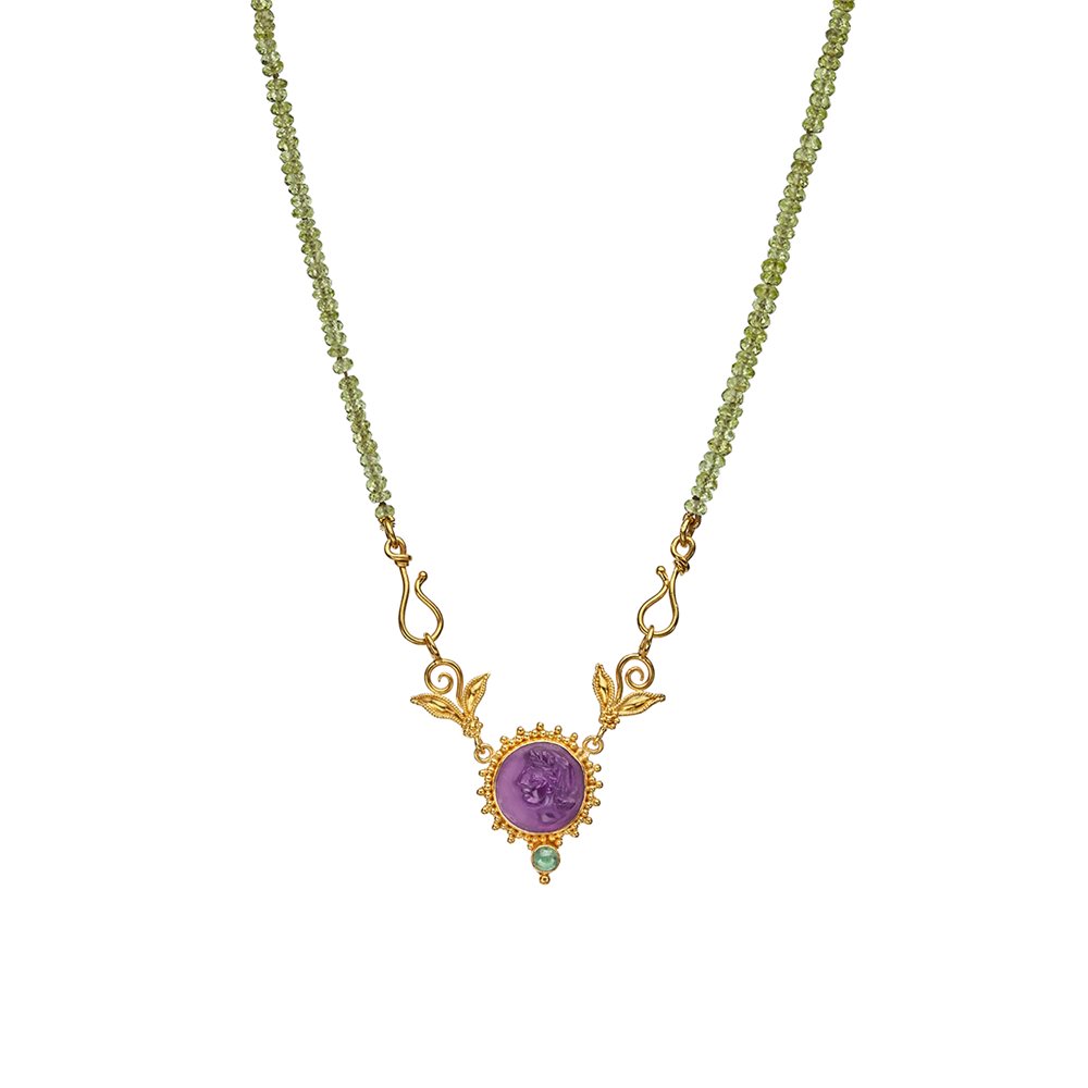 Purple Godess Necklace