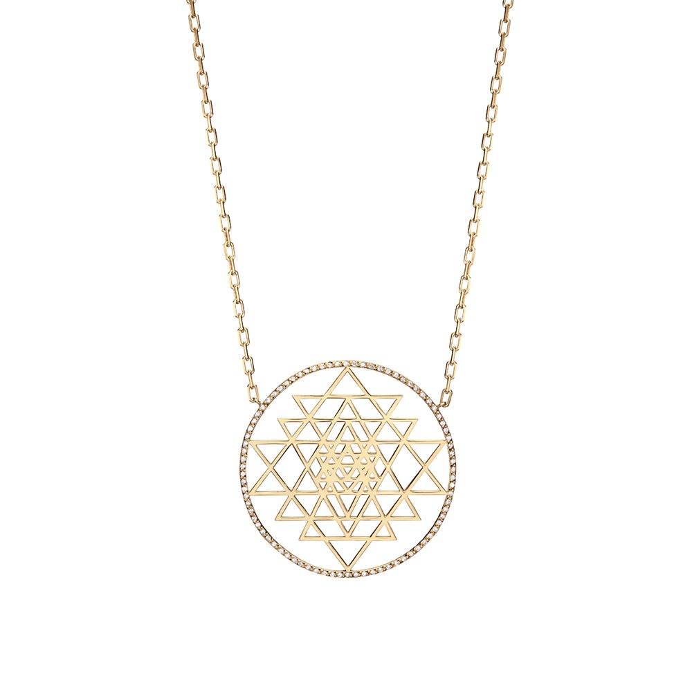 Sparkling Yellow Yantra