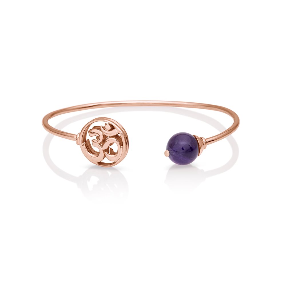 Om bangle rose